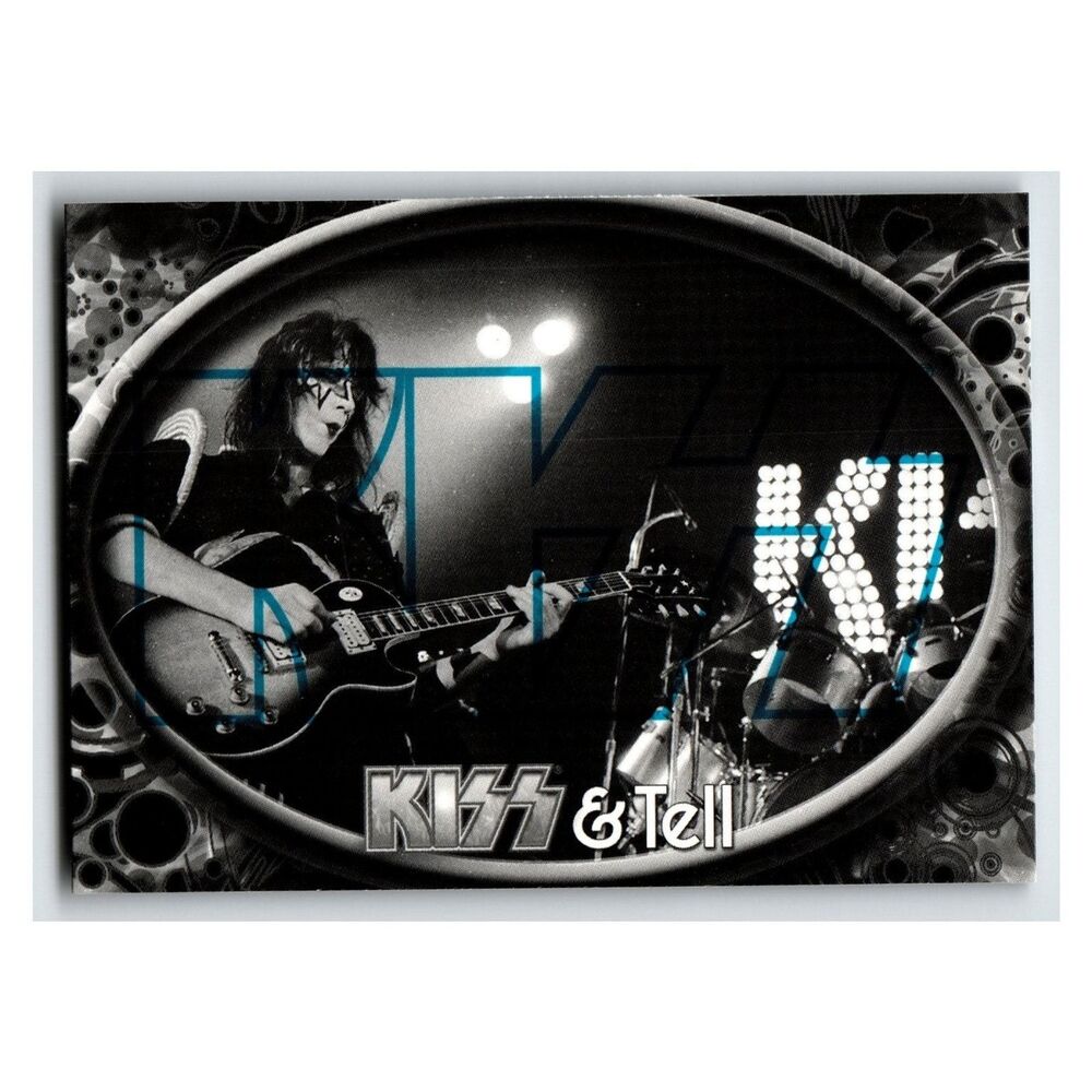 KISS Guitarist 2009 KISS & Tell Press Pass 88 Music Card